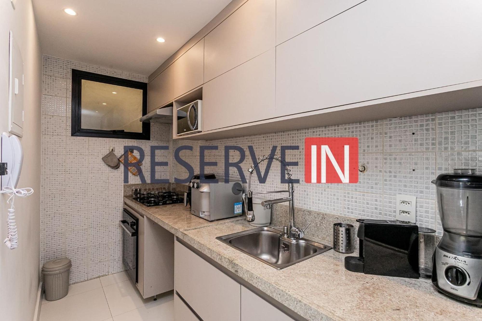 Apartamento Flat Copacabana - área De Lazer E Varanda *