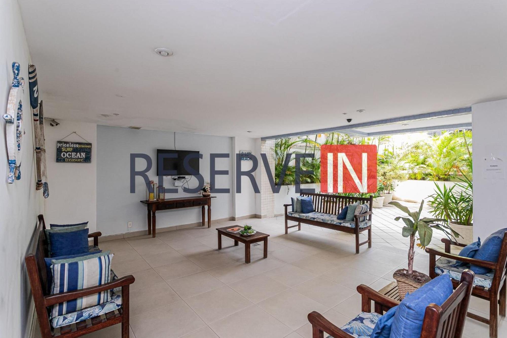 Flat Copacabana - área De Lazer E Varanda
