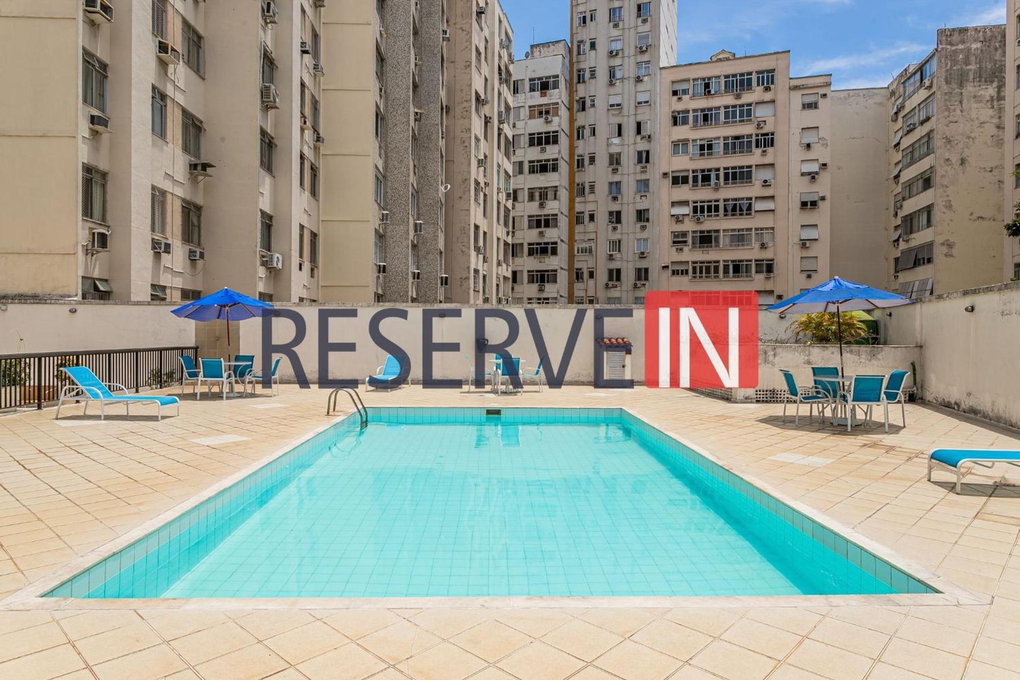 Apartamento Flat Copacabana - área De Lazer E Varanda *