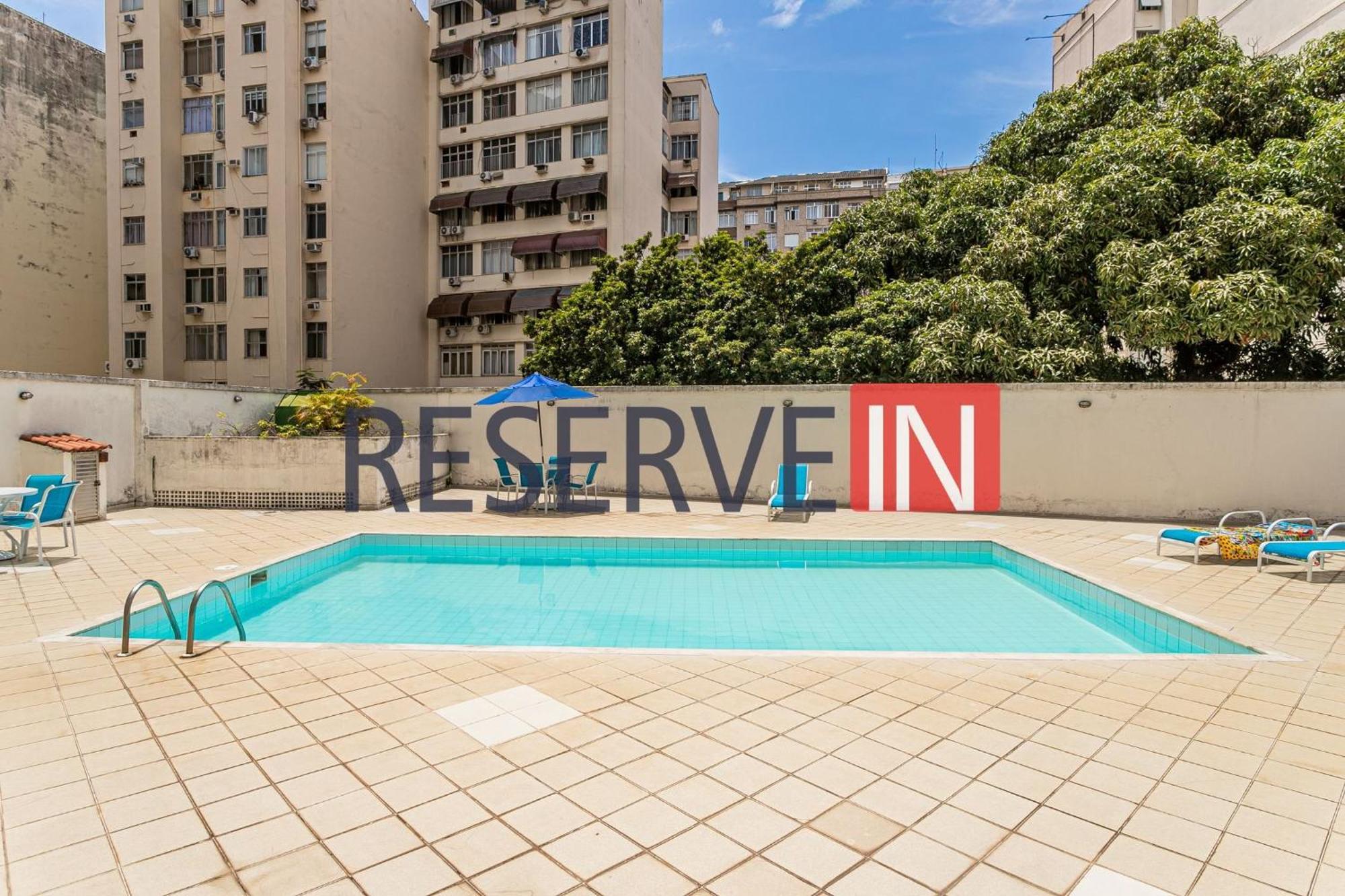 Apartamento Flat Copacabana - área De Lazer E Varanda Rio de Janeiro