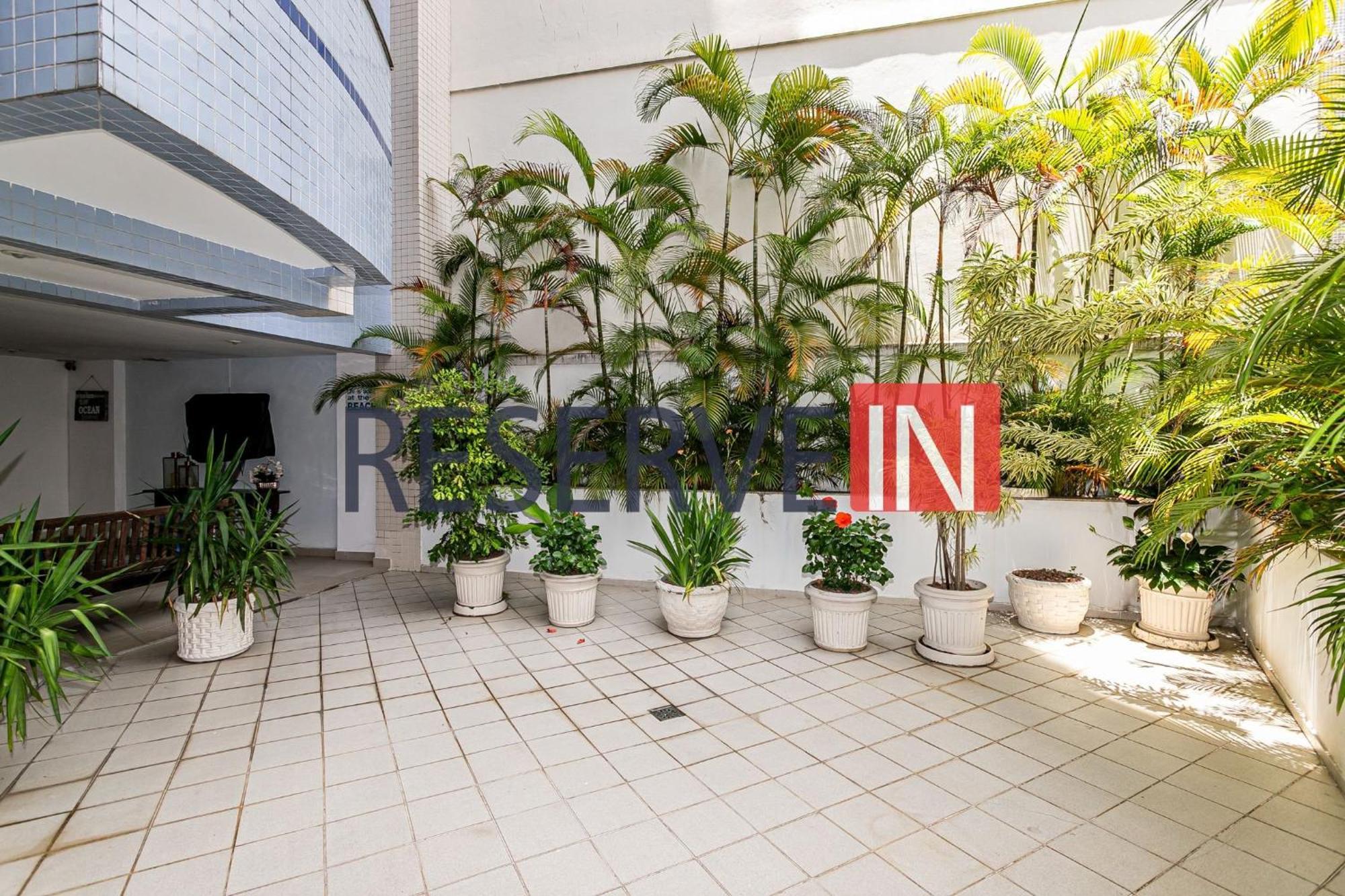 Apartamento Flat Copacabana - área De Lazer E Varanda