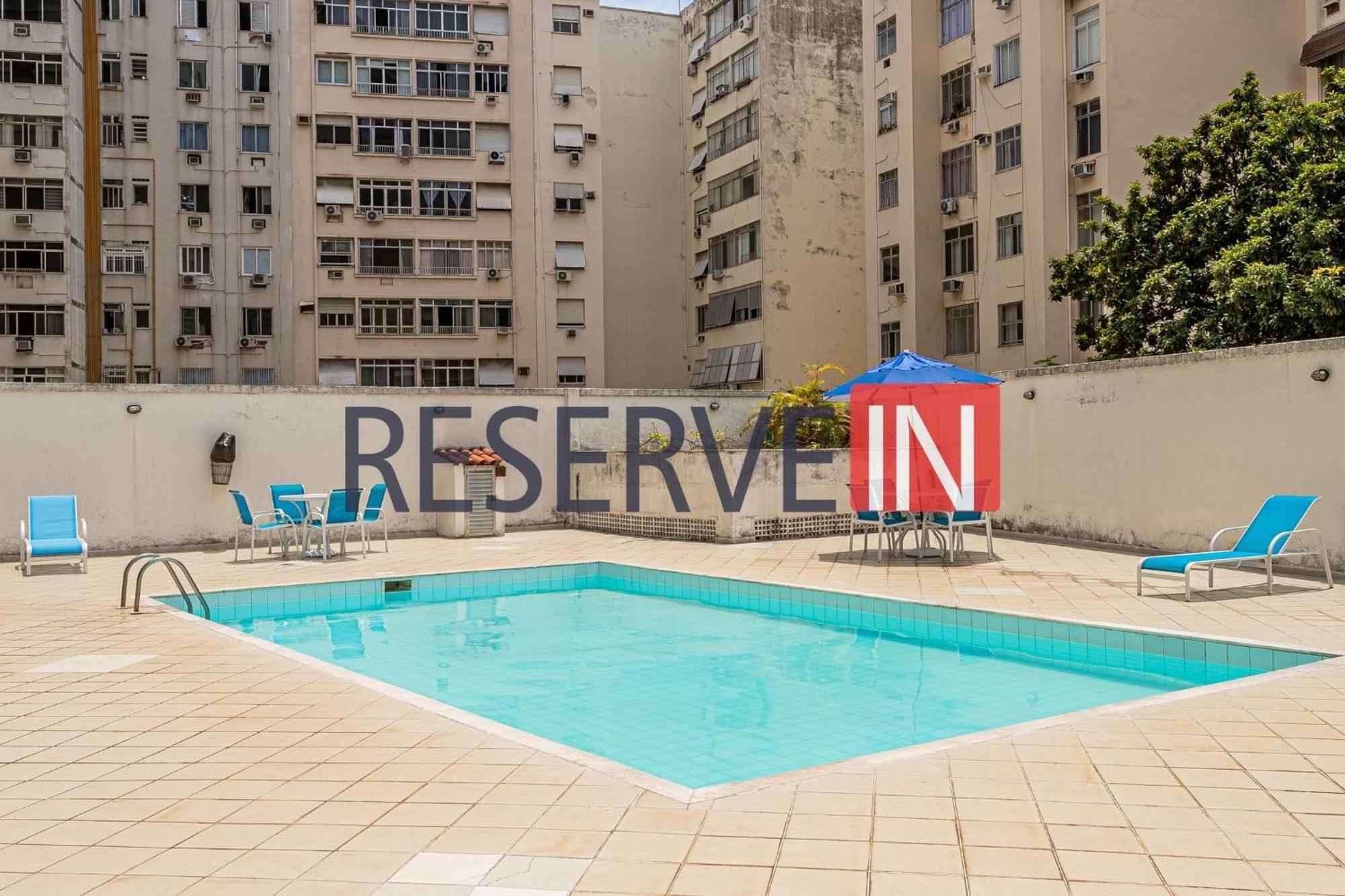Flat Copacabana - área De Lazer E Varanda Apartamento Rio de Janeiro