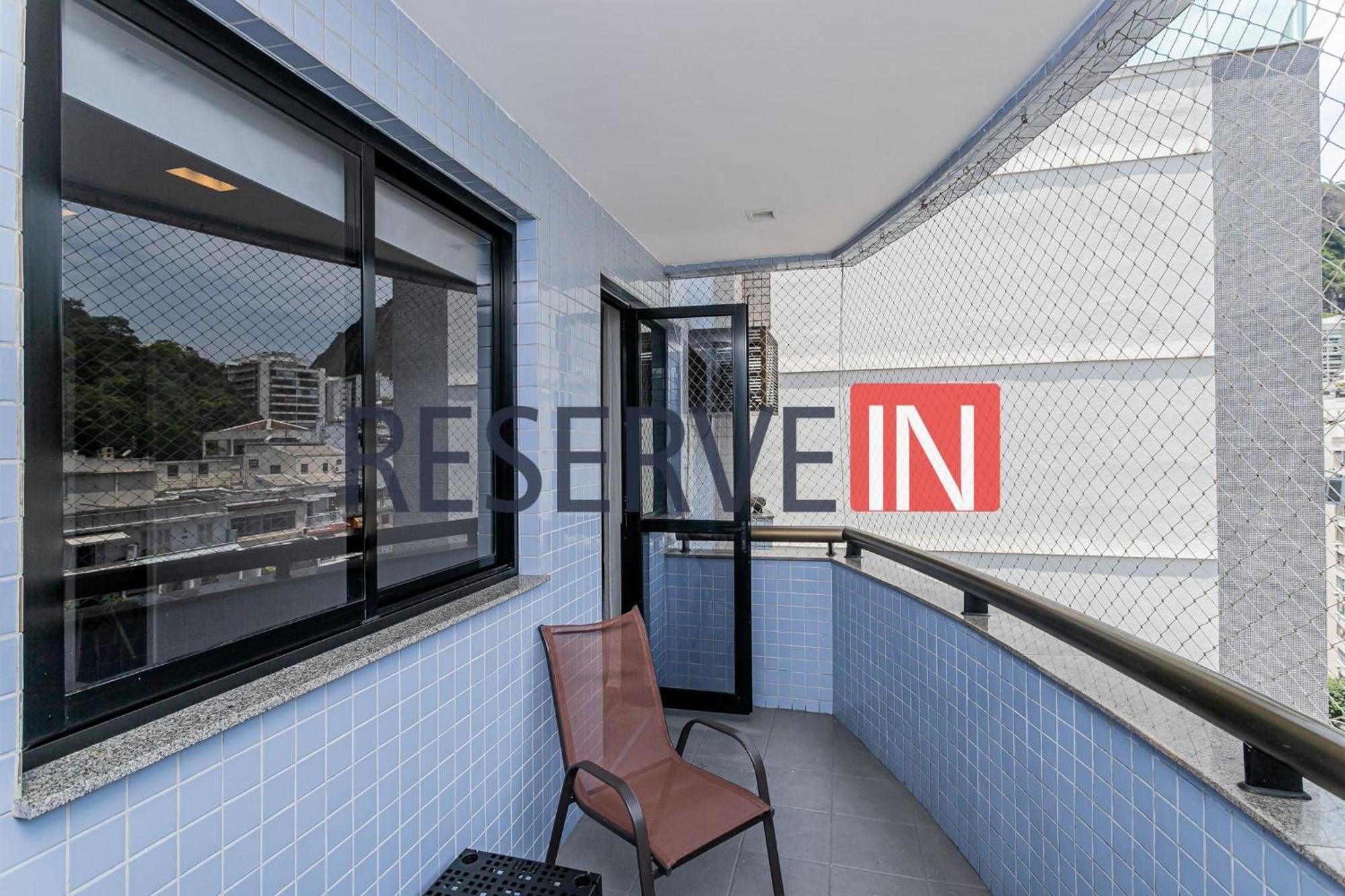 Apartamento Flat Copacabana - área De Lazer E Varanda